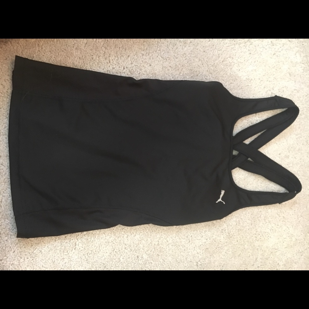Black Puma sports top
